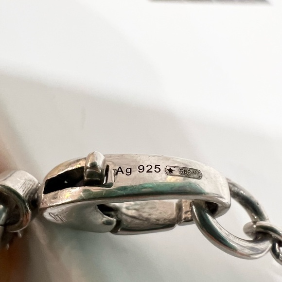 GUCCI Sterling Silver Tiger Pendant Necklace - Picture 7 of 12